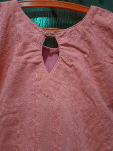Chikenkari kurta with pant