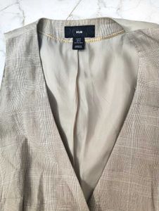 H&amp;M Chic Plaid Vest