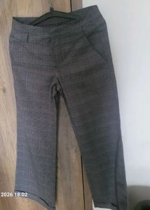Classic Plaid Women's Trousers