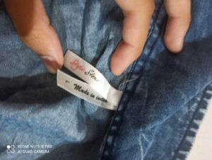 Denim Button-Up Dress