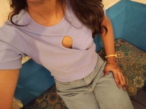 Ribbed Cutout Crop Top