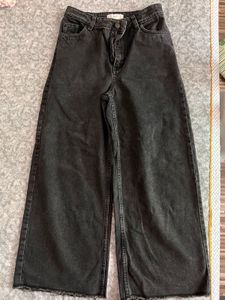 Stylish Wide Leg Denim Jeans