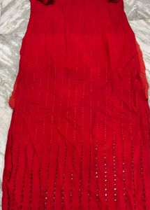 Stunning Red Ethnic Gown