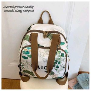 Floral Print Backpack