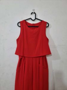 0010 Red Jumpsuit