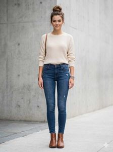 Vintage Vibes Rough Denim - Perfect For Rockers