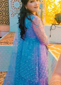 Lavender Embellished Gown