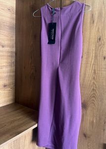B1G1 Purple Cutout Mini Dress