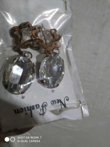Elegant Crystal Drop Earrings