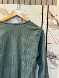 Stylish V-Neck Wrap Blouse, Bust- 36