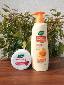 Combo Joy Honey & Almonds Body Lotion & Moisturise