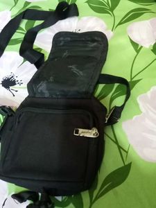 Yellow N Black Bag