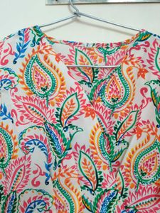 Boho Paisley Wrap Midi Dress