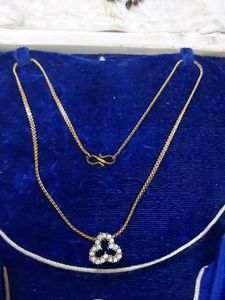 Sparkling Diamond Pendant Necklace