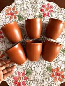Terracotta Cups Set