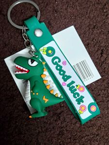 Dino 'Good Luck' Keychain