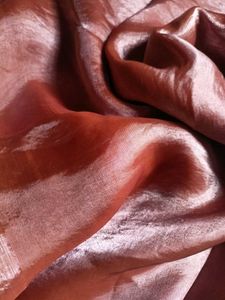 8 MTRS Trending luxurious fandi satin silk fabric