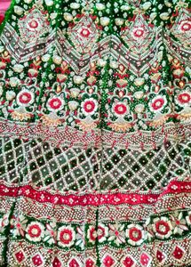 Embellished Velvet Lehenga Choli Set
