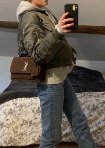 Olive Green Bomber Jacket