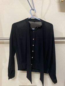 Elegant Black Blouse