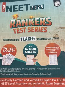NEET 2025 Rankers Test Series Book