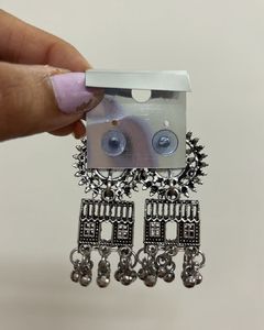 Evil Eye &amp; House Dangle Earrings