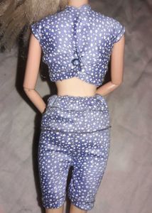 Top and pant Barbie doll dress handmade