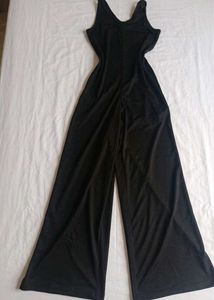 Chic Black Wide Leg Jumpsuit