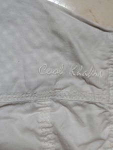 New XL Men's White Casual Button-Up Shirt