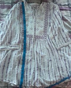 Diza / Westside -  Tie-Dye White Kurta