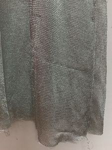 Zara Sparkling Silver Maxi Dress