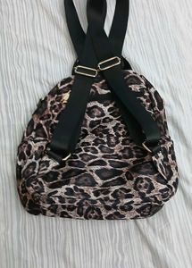 Animal Print Backpack