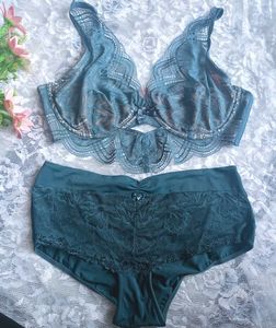 Blue Lingerie Set