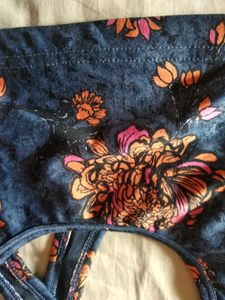 Floral Print Sports Bra