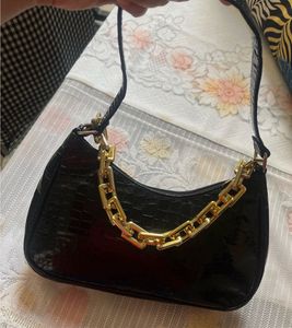 Festive  Sale 🔥Black Faux Shoulder Bag