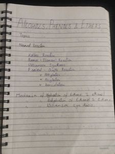 Class 12 Organic Chemistry Notes