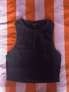 Sleek Black Tank Top