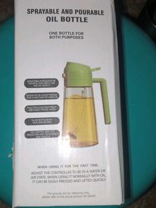 Sprayable & Pourable Oil Bottle