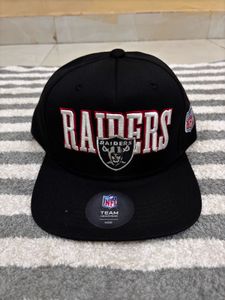 Oakland Raiders New Era Team SnapBack Hat - Black