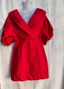 3529. Red mini bodycon
