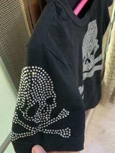 Sparkling Skull &amp; Bones T-Shirt