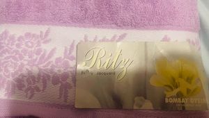 Lilac Cotton Bath Towel, 3 Colour Avil