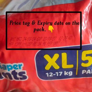 Nine Diaper Pants XL (56 Count)
