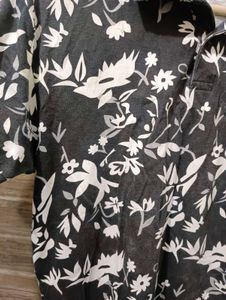 Stylish Men's Floral Print Polo Shirt