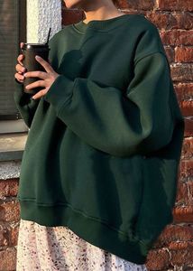 Forest Green Crew Neck Sweatshirt