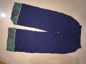 Beautiful Navy Blue Kurta Set with Dupatta
