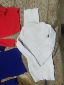 Colourful High Neck Sweaters  Premium Quality