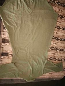 ✨ Elegant Sage Green A-Line Kurti | Soft Fabric |