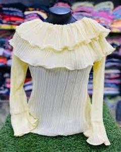 Ruffled Green Dress