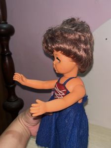Vintage Doll ( stain on the face)